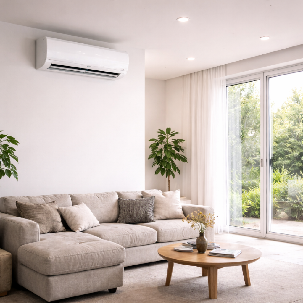 Sistema de climatització instal·lat